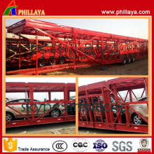 2 Axles Skeletal Car Carrier Trailer/Car Transportation Trailer